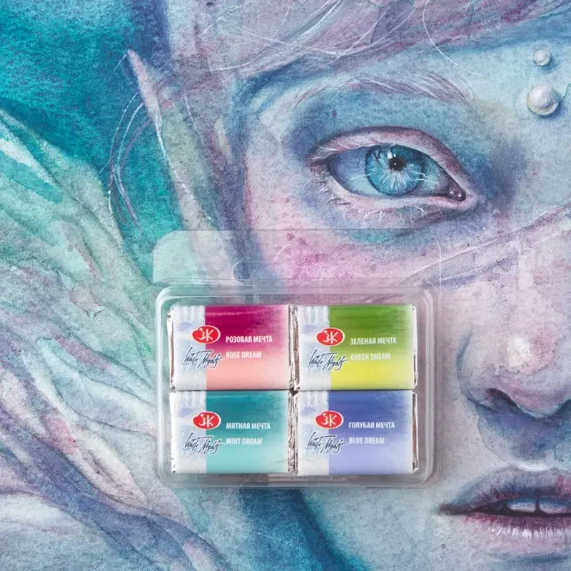 Akwarele Białe Noce Metamorphosis zestaw 12 szt., kartonowe opakowanie 05