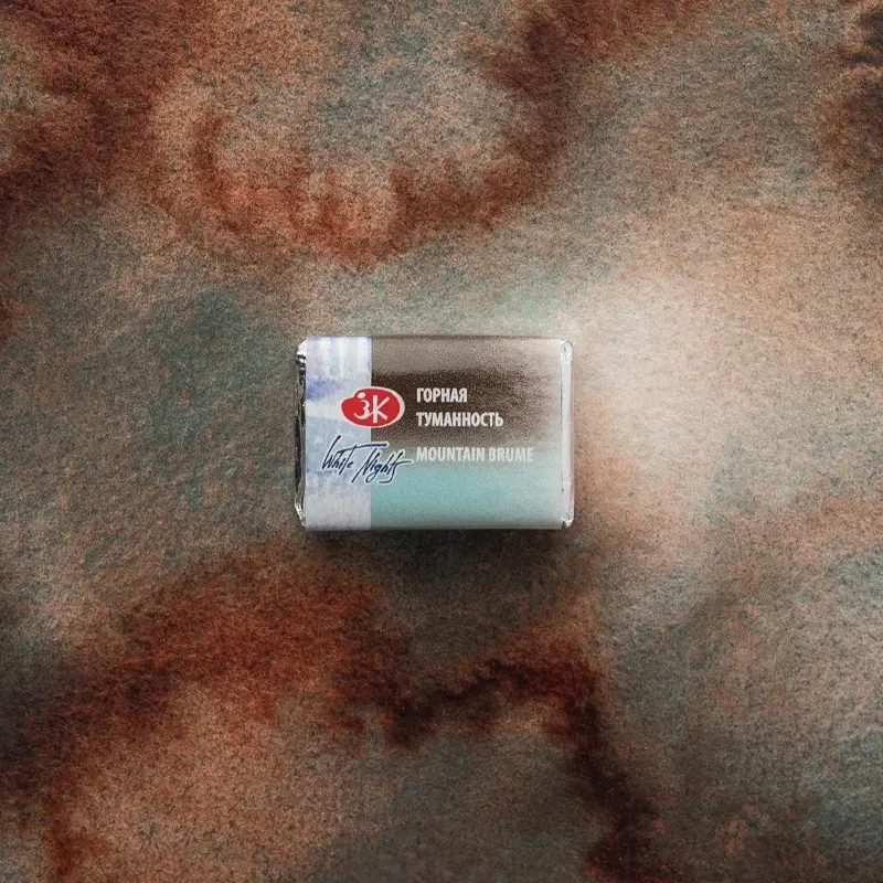 Farba akwarelowa Białe Noce kostka - 466 Mountain Brume 09