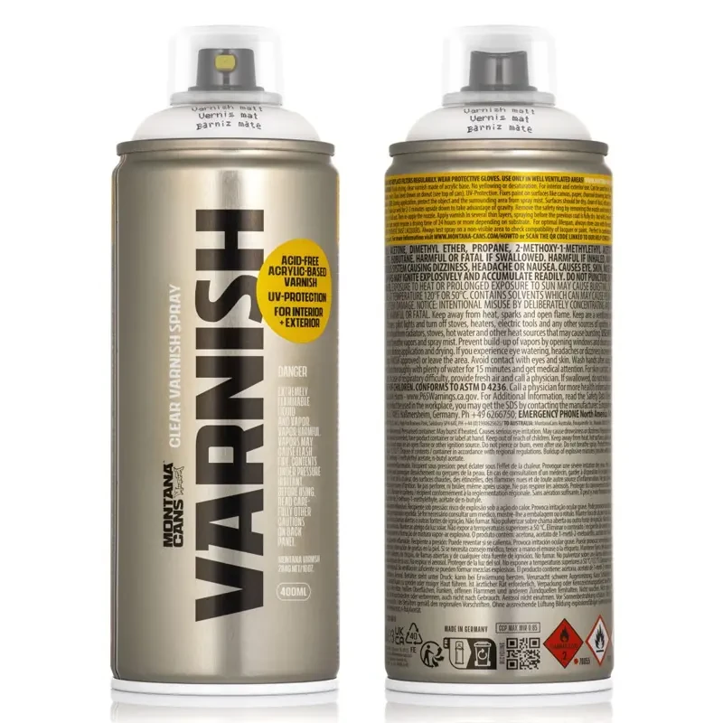 Werniks matowy w sprayu Montana Tech 400 ml T1010