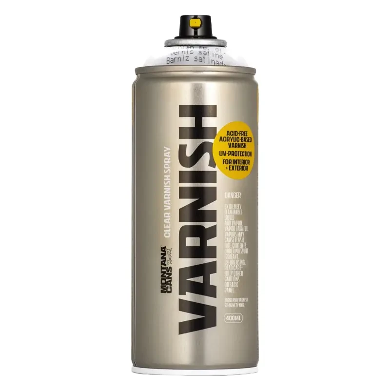 Werniks satynowy w sprayu Montana Tech 400 ml T1005