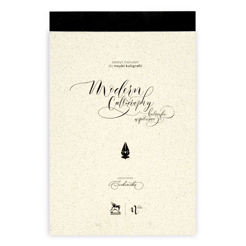 Zeszyt ćwiczeń do kaligrafii A4 - Renesans - Modern Calligraphy 01