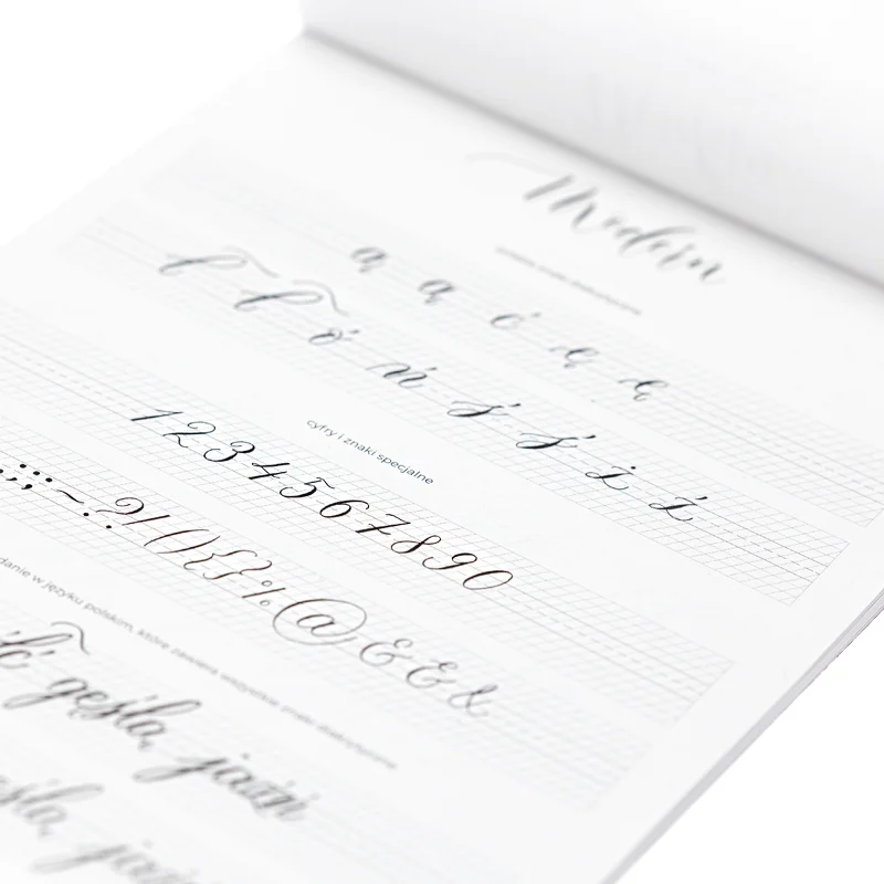 Zeszyt ćwiczeń do kaligrafii A4 - Renesans - Modern Calligraphy 05