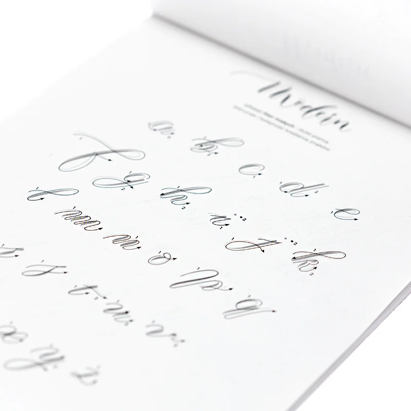 Zeszyt ćwiczeń do kaligrafii A4 - Renesans - Modern Calligraphy 06