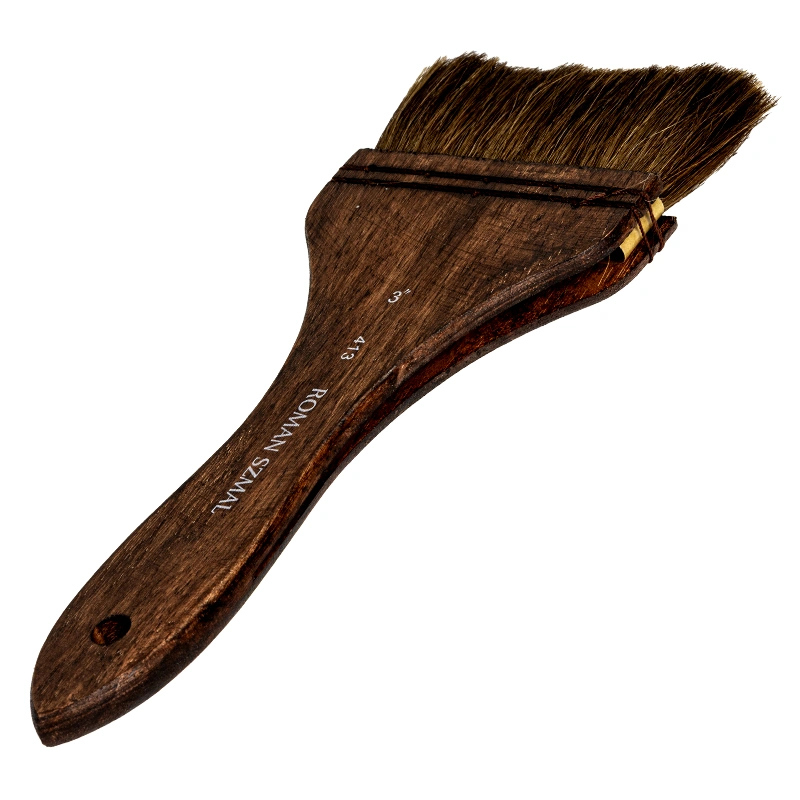 Pędzel naturalny HAKE seria 413 Roman Szmal, końskie włosie - nr 3 02