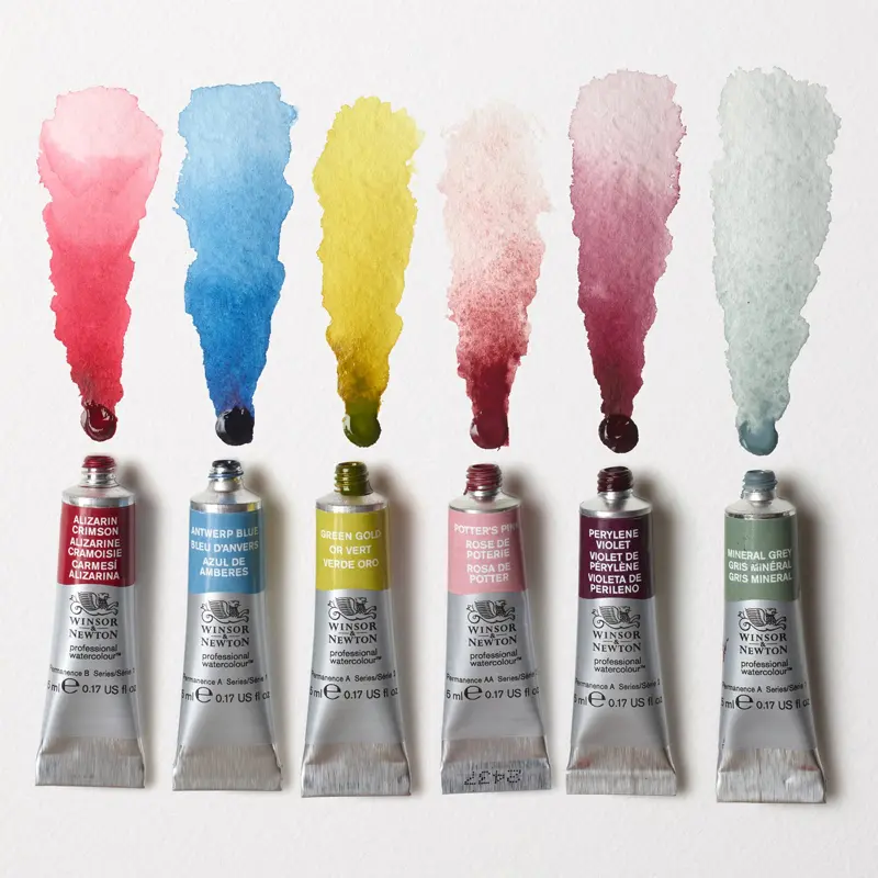 Farby akwarelowe Winsor & Newton Professional Watercolour 6 x 5 ml Mindful