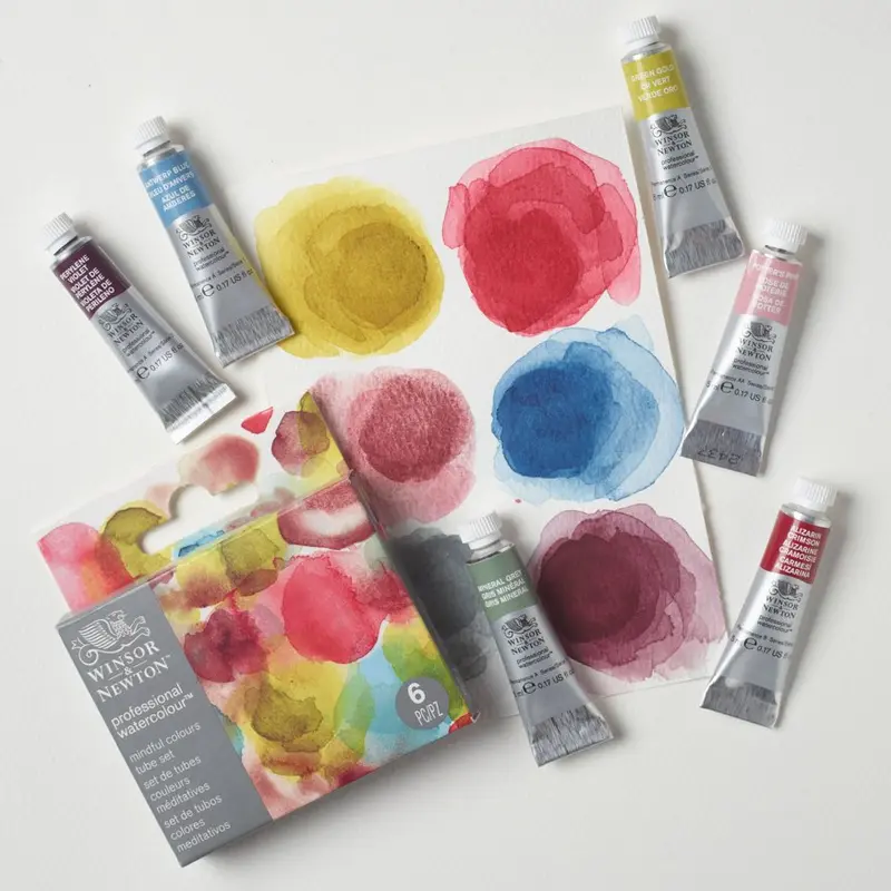 Farby akwarelowe Winsor & Newton Professional Watercolour 6 x 5 ml Mindful