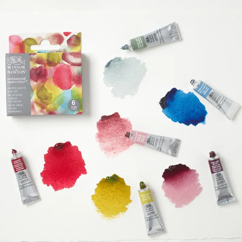 Farby akwarelowe Winsor & Newton Professional Watercolour 6 x 5 ml Mindful