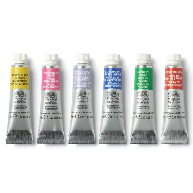 Farby akwarelowe Winsor & Newton Professional Watercolour 6 x 5 ml Floral