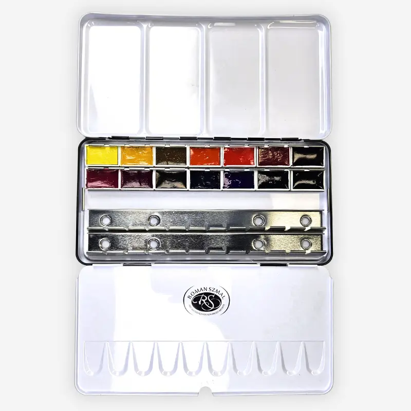 Akwarele Aquarius Botanical Izabela Wolska-Kuśmider Edition 2026 zestaw 14 kolorów