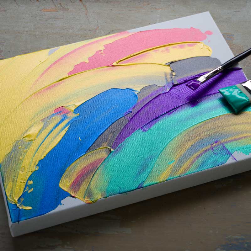 Farba akrylowa Amsterdam Acrylic 250 ml - 803 Deep gold 04