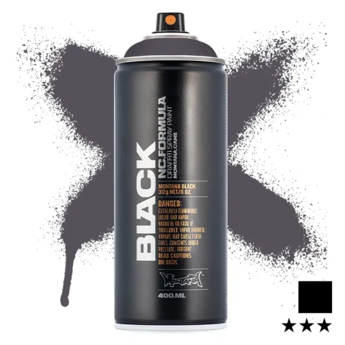 Farba w sprayu Montana Black 400 ml BLK 7230 Nostradamus