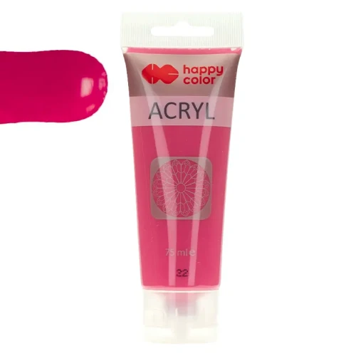 Farba akrylowa Happy Color 75 ml - 22  Viva magenta