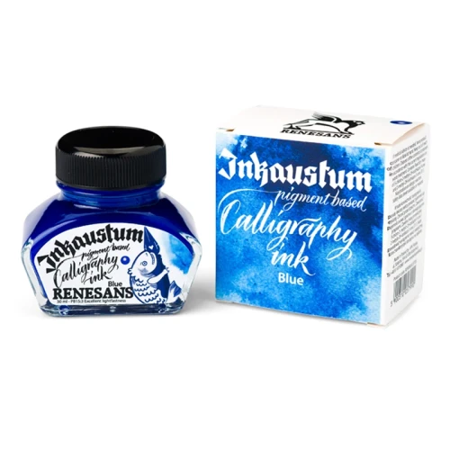 Tusz pigmentowy Renesans Inkaustum 30 ml - niebieski