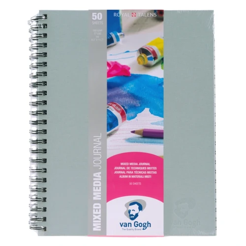 Szkicownik na spirali Van Gogh Mixed Media Journal - A4, 160 g, 50 ark.
