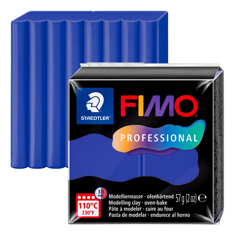 Modelina Fimo Professional 57 g - 003 Królewski niebieski 01