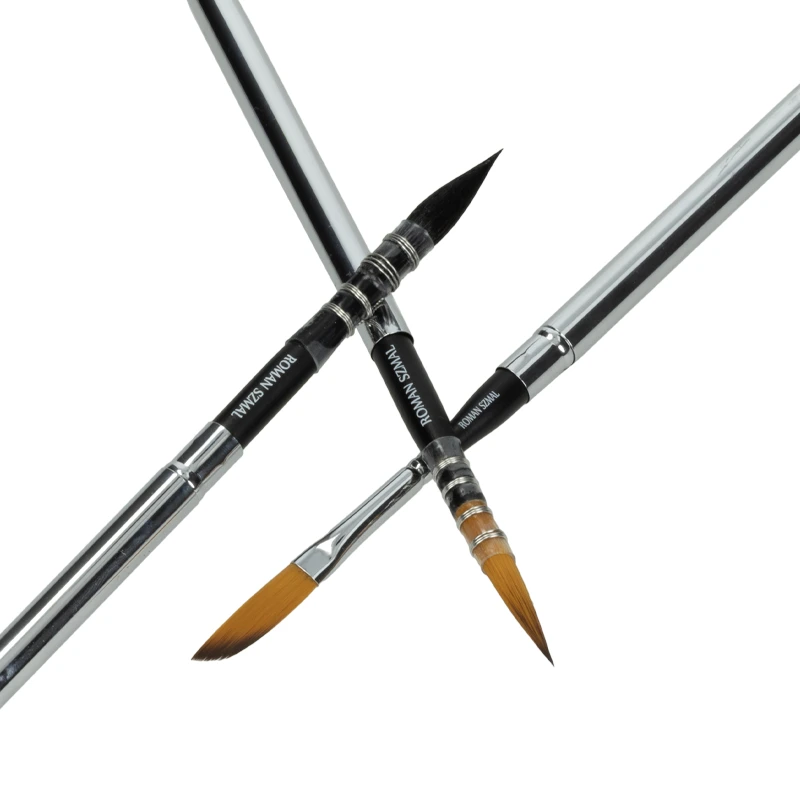 Pędzel do akwareli Travel Brush Roman Szmal Art nr 403 Dagger - włosie syntetyczne 05