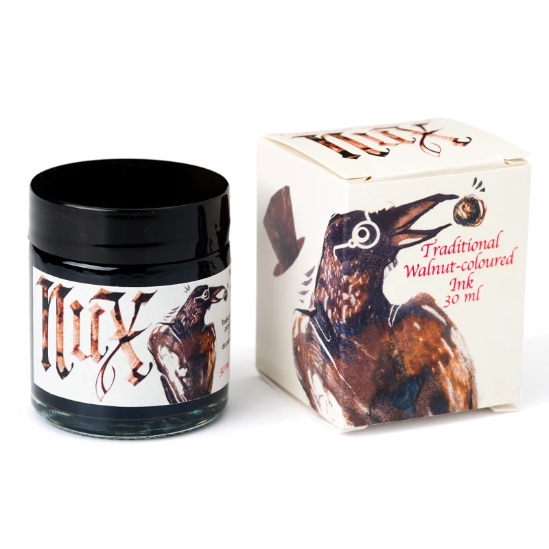 Tusz atrament tradycyjny Renesans Nux 30 ml - orzechowy 01