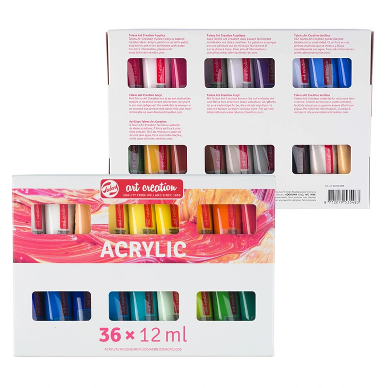 Farby akrylowe Art Creation Royal Talens zestaw 36 x 12 ml