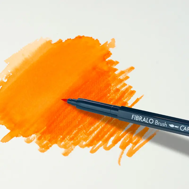 Brushpeny Caran d'Ache Fibralo zestaw 15 kolorów 05