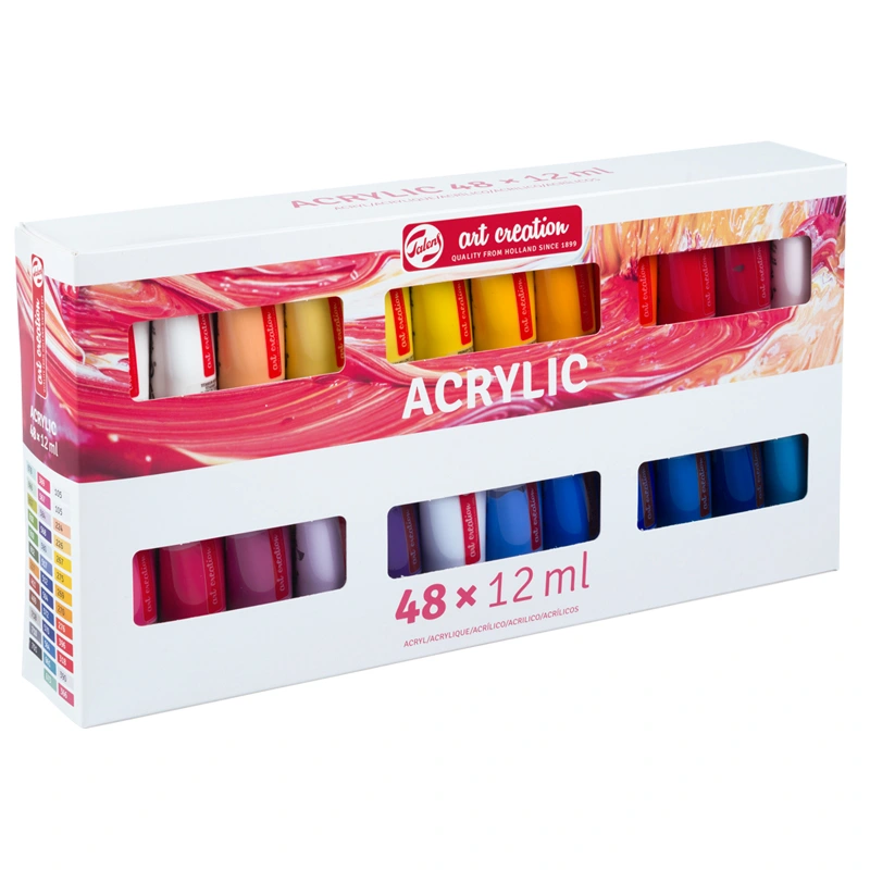 Farby akrylowe Art Creation Royal Talens zestaw 48 x 12 ml
