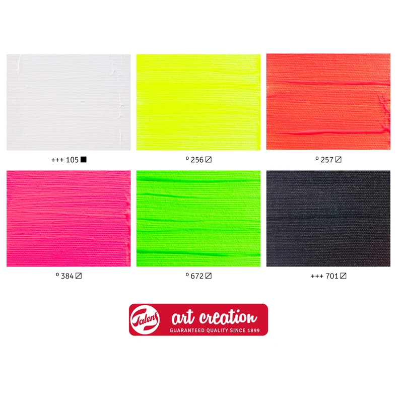 Farby akrylowe Art Creation Royal Talens zestaw 6 x 12 ml Reflex