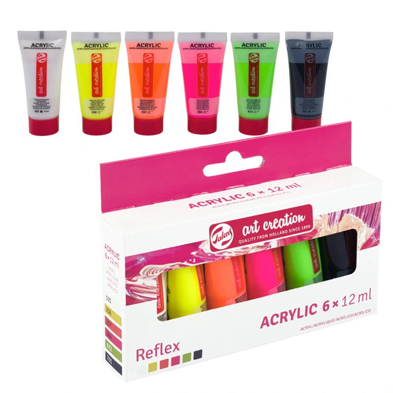 Farby akrylowe Art Creation Royal Talens zestaw 6 x 12 ml Reflex