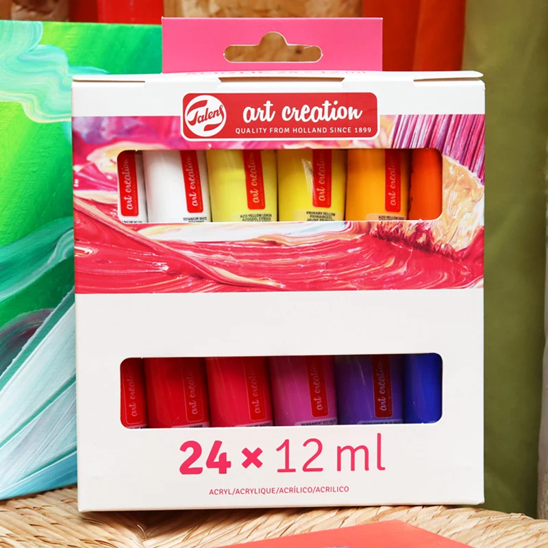 Farby akrylowe Art Creation zestaw 24 x 12 ml Royal Talens