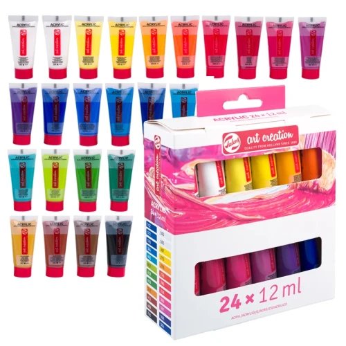 Farby akrylowe Art Creation zestaw 24 x 12 ml Royal Talens