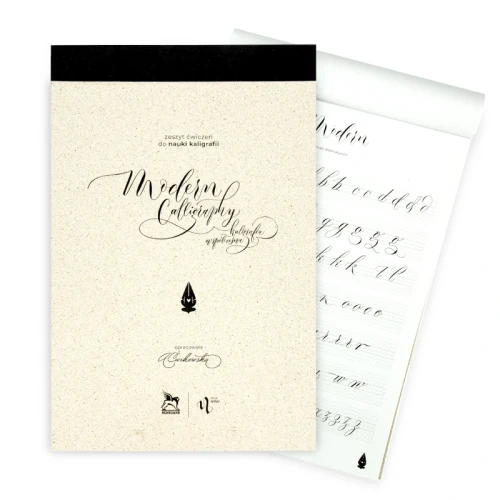 Zeszyt do kaligrafii - Modern Calligraphy - Renesans / Aleksandra Ćwikowska