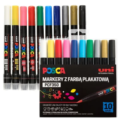 Zestaw markerów POSCA PCF 350 10 szt.