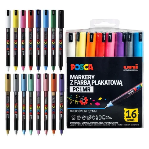 Zestaw markerów POSCA PC-1MR 16 szt.