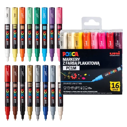 Zestaw markerów POSCA PC-1M 16 szt.