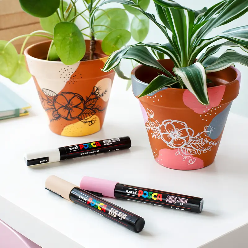 Markery POSCA PC-3M zestaw 8 szt. Soft Colors