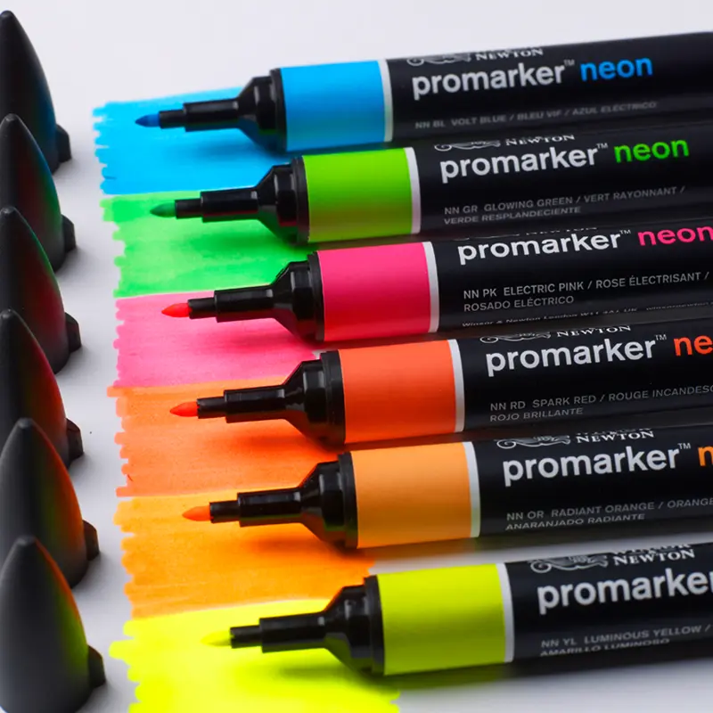 Promarkery Winsor & Newton zestaw 6 szt. Neon 02