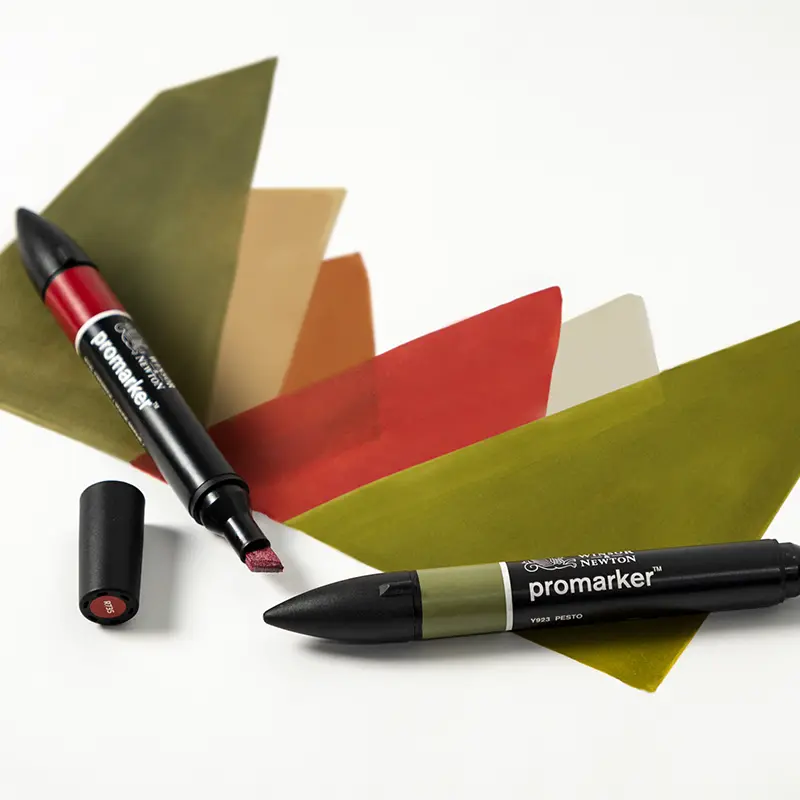 Promarkery Winsor & Newton zestaw 6 szt. Landscape Tones 02