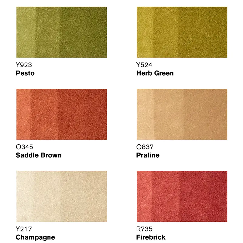 Promarkery Winsor & Newton zestaw 6 szt. Landscape Tones 03