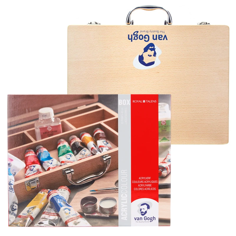 Zestaw farb akrylowych Van Gogh 10x40 ml Box Basic 02