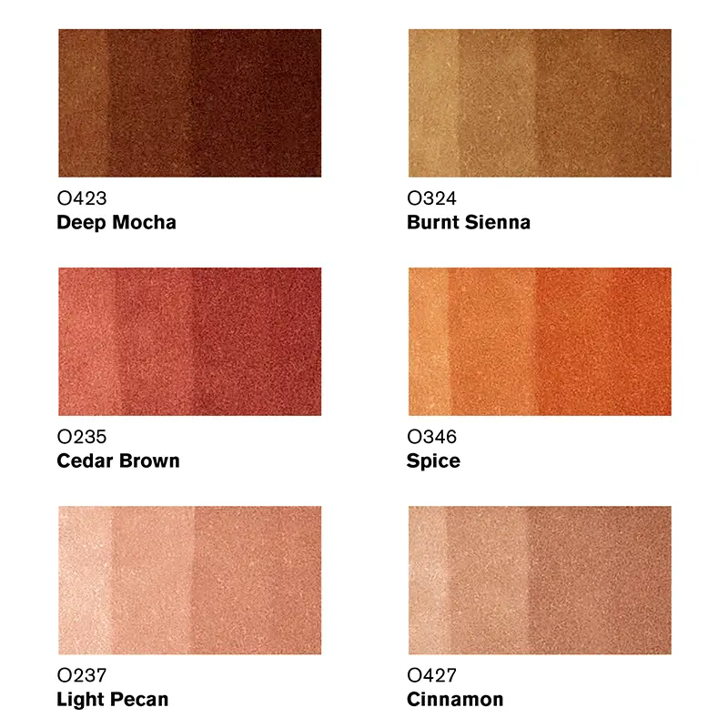 Promarkery Winsor & Newton zestaw 6 szt. Skin Tones 2 02