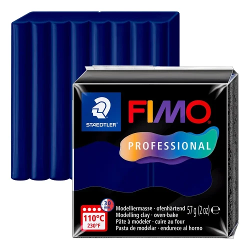 Modelina Fimo Professional 57 g - 034 Granatowy