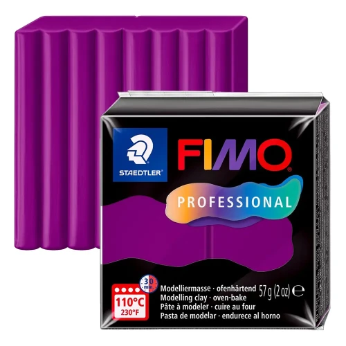 Modelina Fimo Professional 57 g - 061 Fioletowy