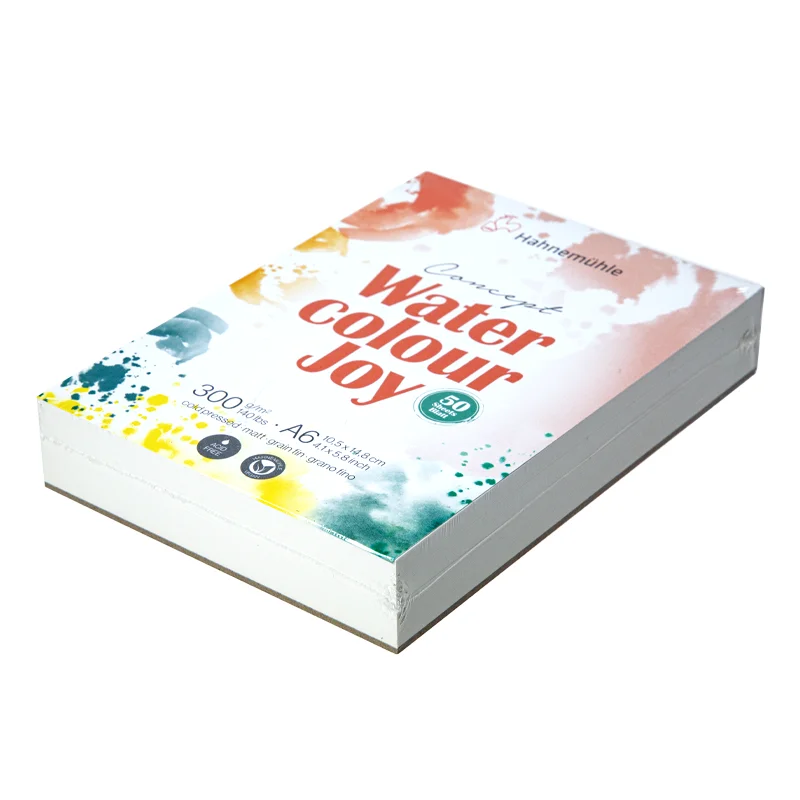 Blok do akwareli Hahnemühle Watercolour Joy cold pressed - A6, 300 g, 50 ark. 02