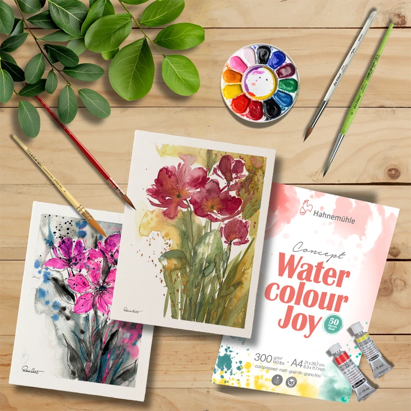 Blok do akwareli Hahnemühle Watercolour Joy cold pressed - A6, 300 g, 50 ark. 03