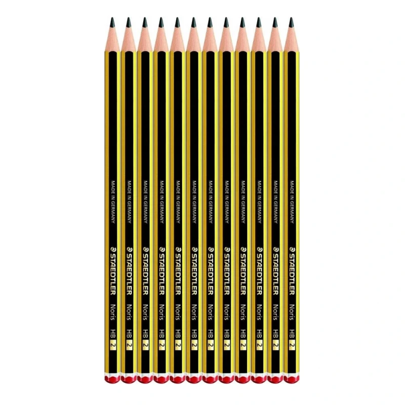 Ołówki Staedtler Noris zestaw 12 szt. HB + gumka i temperówka 06
