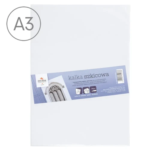 Kalka rysunkowa Koh-I-Noor - A3, 50 g, 20 ark.