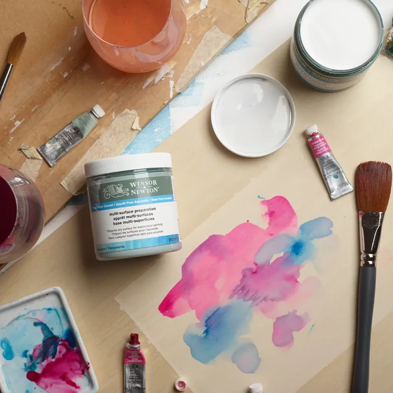 Grunt do akwareli Winsor&amp; Newton 250 ml transparentny  02