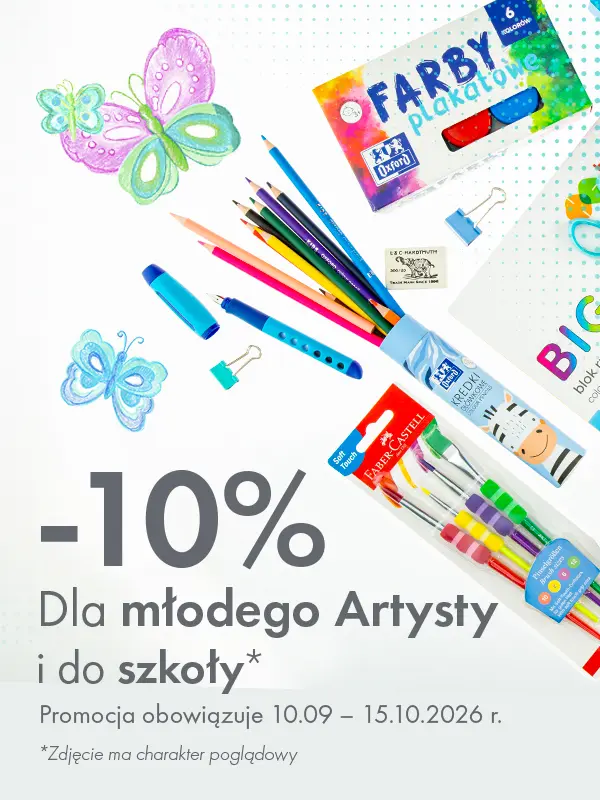 Promocja Storm Plastyczny: -10% na produkty dla młodego artysty i do szkoły Storm Plastyczny
